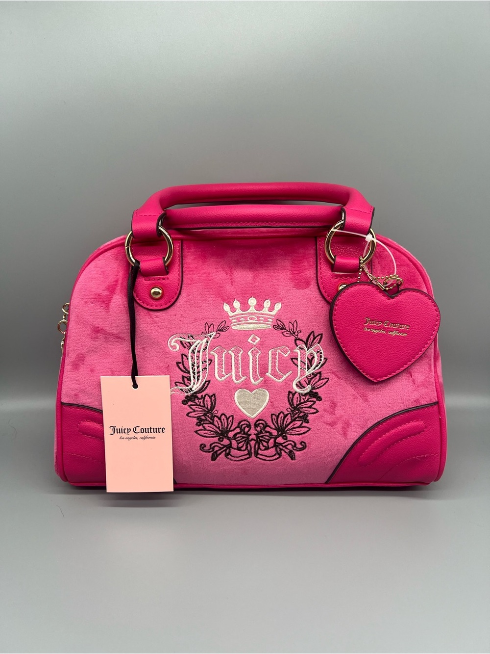 Juicy couture heritage bowler purse